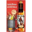 Ostatné liehoviny Captain Morgan Spiced Gold 35% 0,7 l (darčekové balenie 1 pohár)