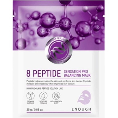 Маска за лице с пептиден комплекс 25гр. Enough 8 Peptide Sensation Pro Balancing Mask Pack