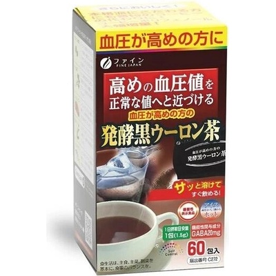 Fine Japan ГАБА с ферментирал чай улонг и пу-ер, 60 сашета, Fine Japan (013384 (000289) FJ)