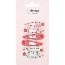 Richstar Accessories Sponky farebné s Jahôdkou 5 cm 6 kusov