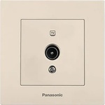 Panasonic РОЗЕТКА tv КАРЕ ПЛЮС КРЕМ wktc04522bg-eu2 (wktc04522bg-eu2)