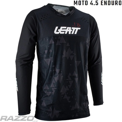 LEATT Moto 4.5 Enduro Jersey Black 2023
