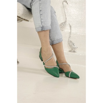 Moda Trend Дамски ежедневни обувки - Зелени #327415 (327415_Зелен)