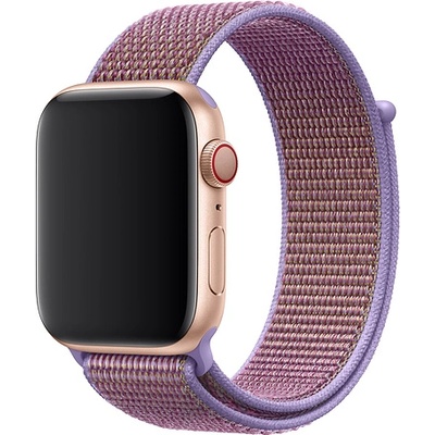 Apple Оригинална текстилна каишка за Apple Watch 42мм, 44мм, 45мм, 46мм, Ultra 49мм - Apple Lilac Sport Loop (лилав) (mv6k2zm/a)
