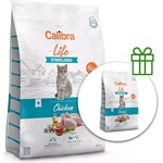 Calibra Cat Life Sterilised Chicken 6 kg + 1, 5 kg ZADARMO