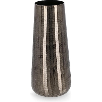 Bizzotto ДЕКОРАТИВНА КАШПА chisel 34cm АНТРАЦИТ (0184299)