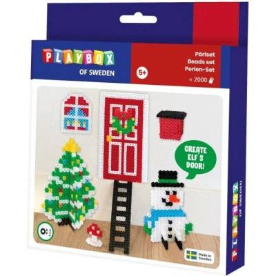 Playbox Zažehlovací korálky-2000 ks, vánoční sada