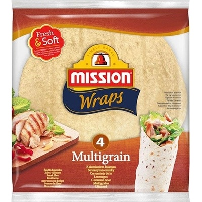 Mission Wraps Tortilly vícezrnné 245 g