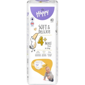 Bella Happy Maxi Plus 4+ 9-15 kg 40 ks