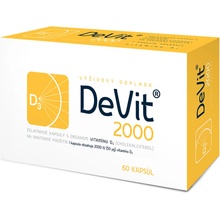 DeVit 2000 želatínové kapsulky 60 ks