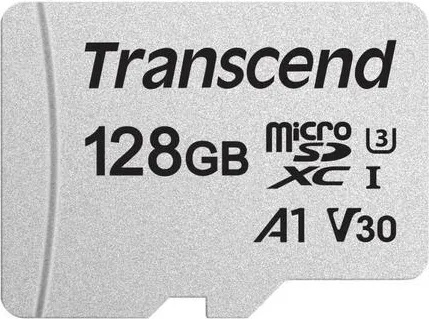 Transcend microSDXC 128GB C10/U3/V30/A1 TS128GUSD300S