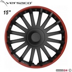 Versaco Тасове за джанти 15" Versaco Crystal RO Black