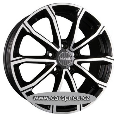 MAK Davinci 7,5x18 5x112 ET45,5 black polished