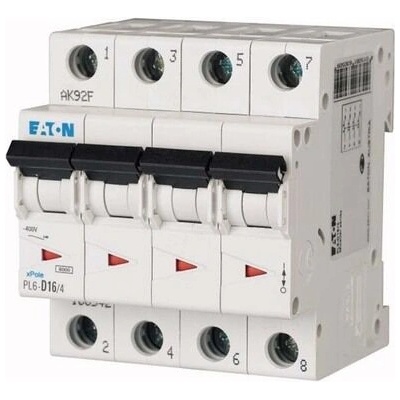 Eaton PL6-C16/4 166519