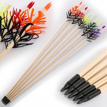 Black Flash Dřevěný šíp FluFlu 31,5"