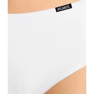 Dámske klasické nohavičky ATLANTIC 3Pack biele biela