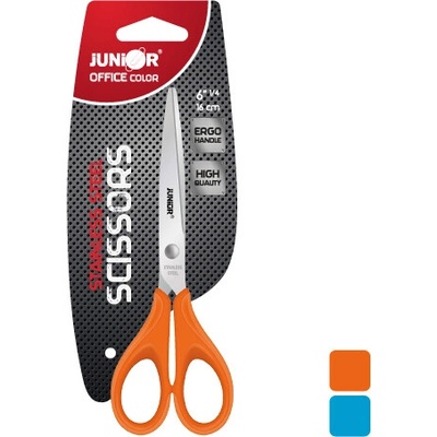 Nožnice PVC Office color 6"/15 cm