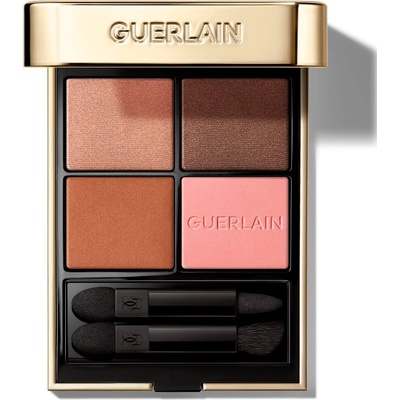 Guerlain Ombres G палитра от сенки за очи цвят 129 Honey Amber 6 гр