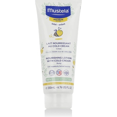 Mustela Bébé Nourishing Body Lotion With Cold Cream 200 ml опция Нова опаковка