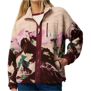 Rip Curl Дамско поларено яке Rip Curl Women's S-Series Bonded Z/T Polar Fleece jacket - Dark Plum (105-7928-0214)
