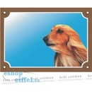 Dafiko Barevná cedulka Pozor pes - Buldog anglický