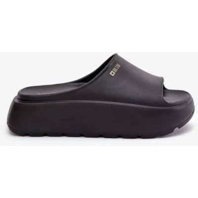 Big star shoes Дамски пенни пантофли на платформа Big Star - черни BIG STAR SHOES | Cheren | ЖЕНИ | 40