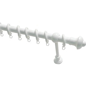 GARDINIA КОРНИЗ БИФО gardinia ф28мм 160см БЯЛ (21)