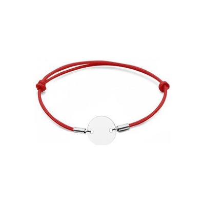 Nubis stříbrný textilní s destičkou SX120-R