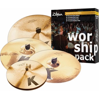 Image 1 of Zildjian KC0801W K Custom Worship 14/16/18/20 чинели комплект (KC0801W)