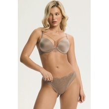 Esotiq Push-up podprsenka Aurora - super push-up efekt Mocca