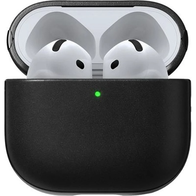 NOMAD Modern кожен калъф, черен - Airpods 4 (NM014582858)