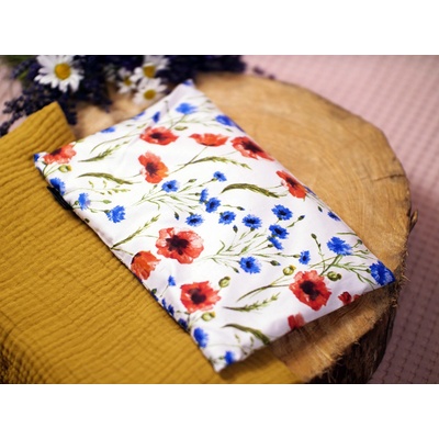 Jsem máma Nahřívací polštářek 20x30 cm vlčí máky