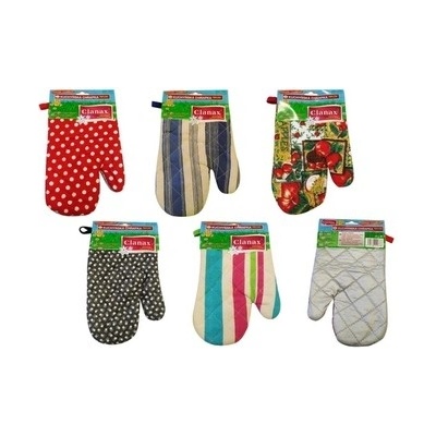 Clana x Kuchyňská chňapka teflon různé motivy a barvy 17 x 26 cm 1 kus