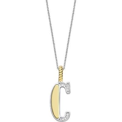 Ti Sento Сребърно колие с буква C Ti Sento 6840ZY_C (6840ZY_C)