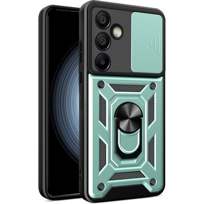 PROTEMIO 89509 RING CAMERA Kryt s držákem pro Samsung Galaxy S24 FE 5G zelený – Hledejceny.cz