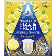 Astonish Fizz & Fresh aktivní tablety do WC Lemon 8 ks