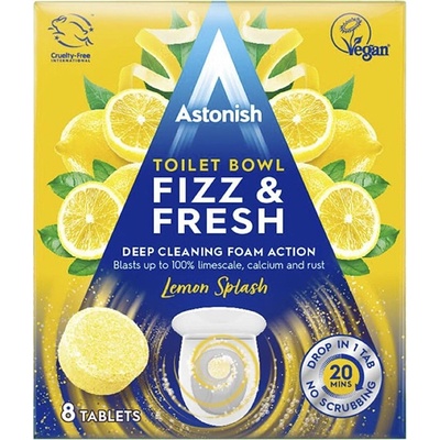 Astonish Fizz & Fresh aktivní tablety do WC Lemon 8 ks – Zboží Mobilmania