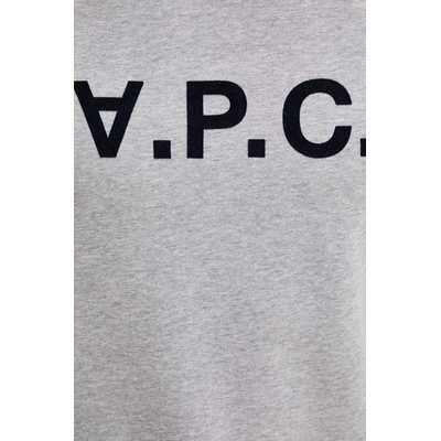 APC Памучен суичър A. P. C. hoodie standard grand vpc GOTS (COHBN.M27908)