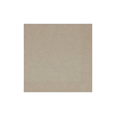 DUNI Servítka 3V 33x33 cm greige 250 ks