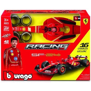 Bburago Bburago 1: 24 Ferrari F1 Racing Model KIT - Комплект SF24 (2024) №55 Карлос Сайнц