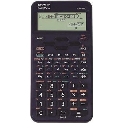 SHARP Kalkulačka EL-W531TL, modrá, vědecká, 420 funkcí, SHARP