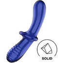 Satisfyer Double Crystal Light Blue