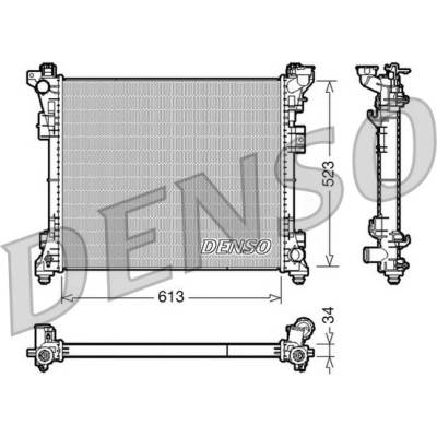 Chladič, chlazení motoru DENSO DRM06006