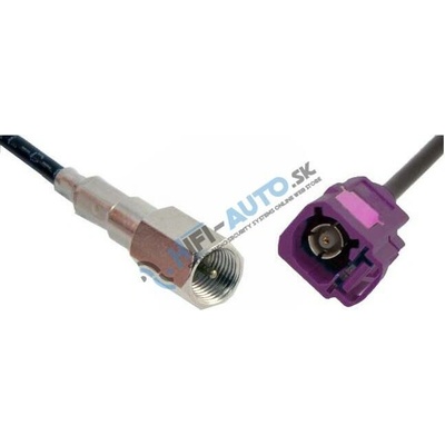 Anténny adaptér FAKRA samica GSM/samec FME, kábel 15 cm