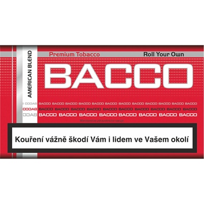 Bacco American Blend Tabák cigaretový 30 g 10 ks