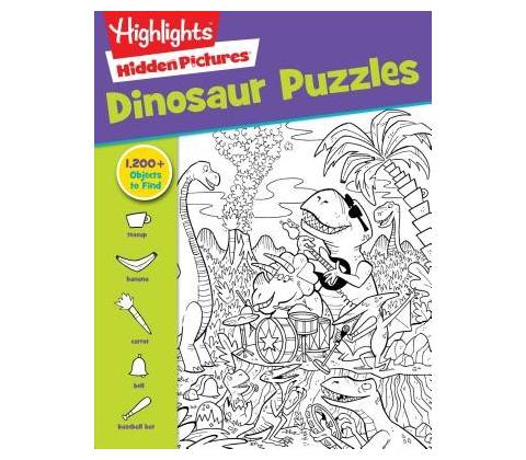 Dinosaur Puzzles Highlights Paperback