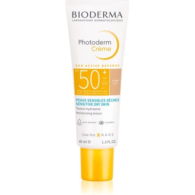 BIODERMA Photoderm Créme защитен тониращ крем за лице SPF 50+ цвят Light 40ml