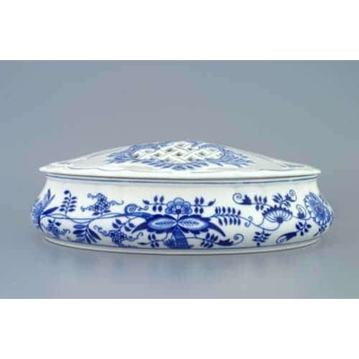 Cibulák Bonboniéra oválna 29 cm originál cibuľový porcelán