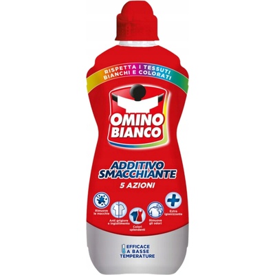 Omino Bianco Additivo Totale 5v1 gélový odstraňovať škvŕn 900 ml
