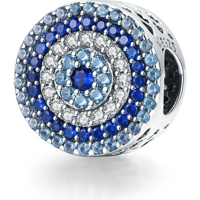 P&J Jewellery Stříbrný přívěsek Modré oko SB66